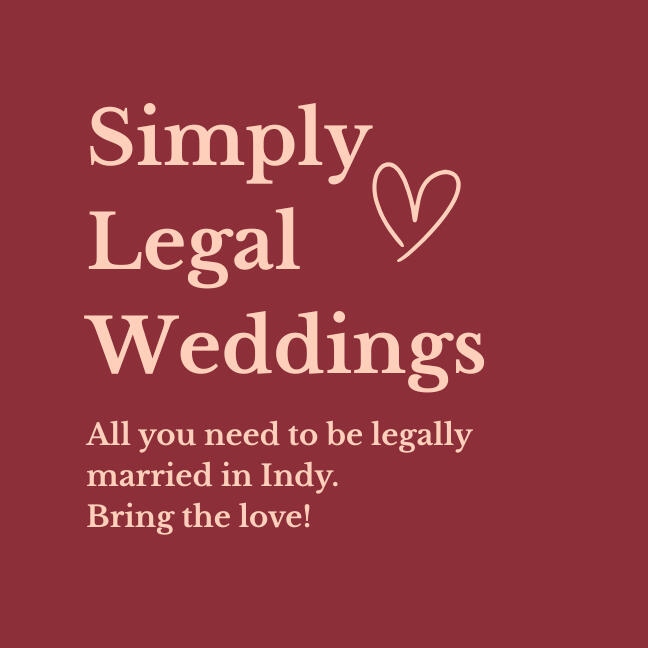 How to get married in Indy - legally! How to get married in Indiana.